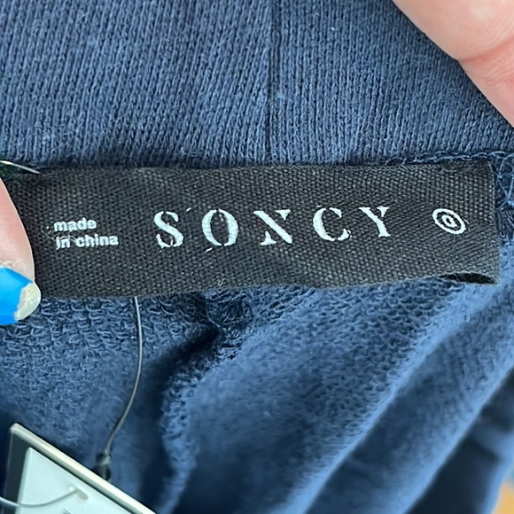 NWT Soncy Womens Color Blocked Sweatpants SIZE 0X PLUS SIZE - Picture 6 of 9